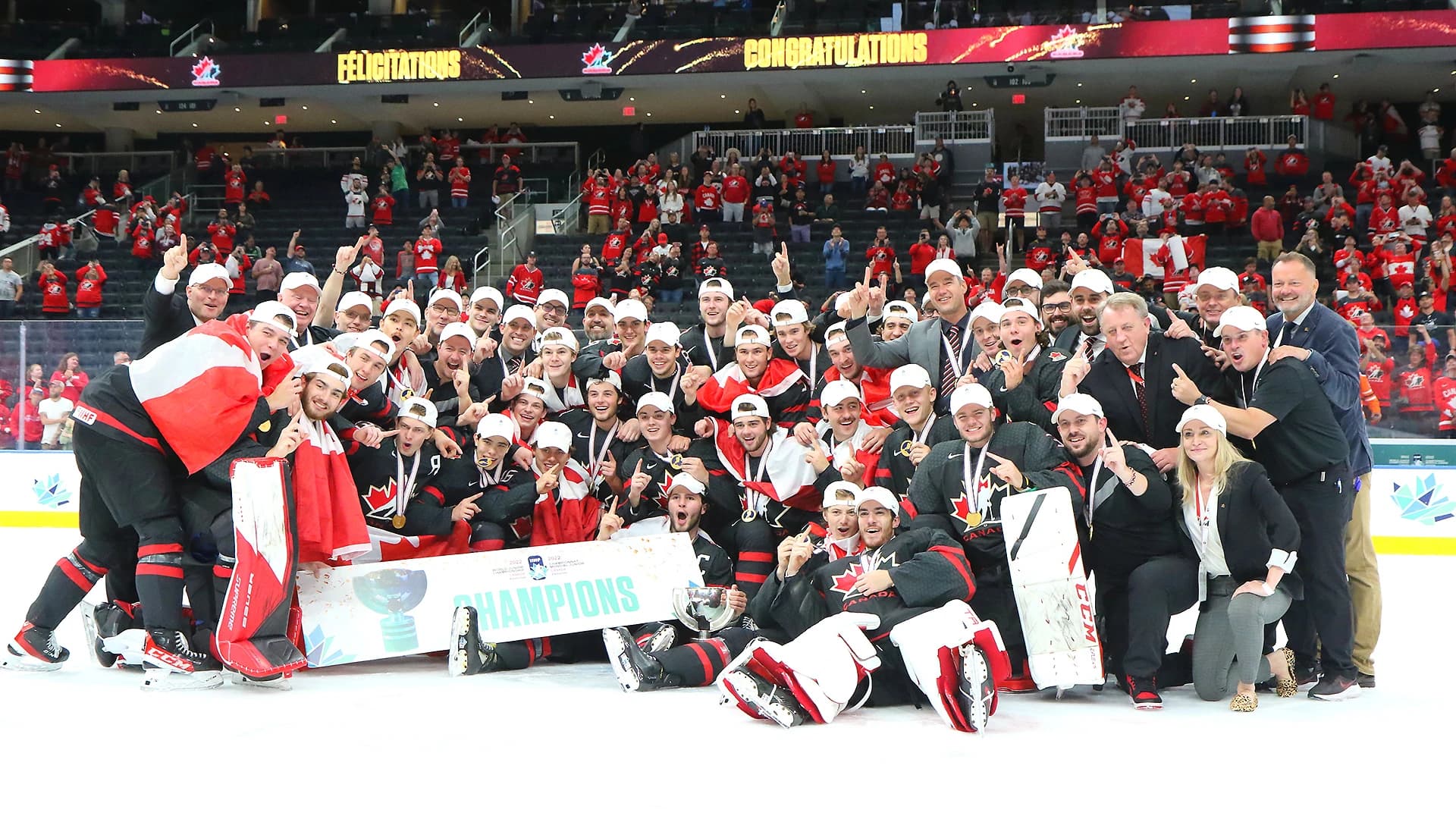 Kanada ist U20-Weltmeister - Copyright: puckfans.at/Andreas Robanser