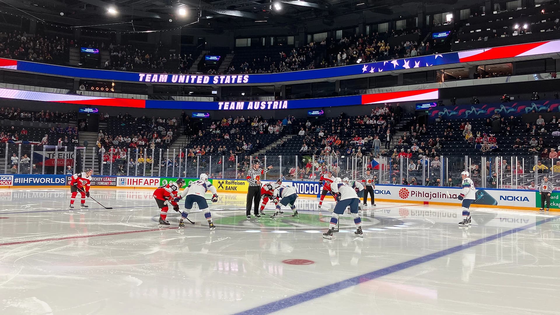 Österreich trifft auch bei der WM 2023 in Tampere auf die USA - Copyright: ÖEHV/Ferdinand Perktold