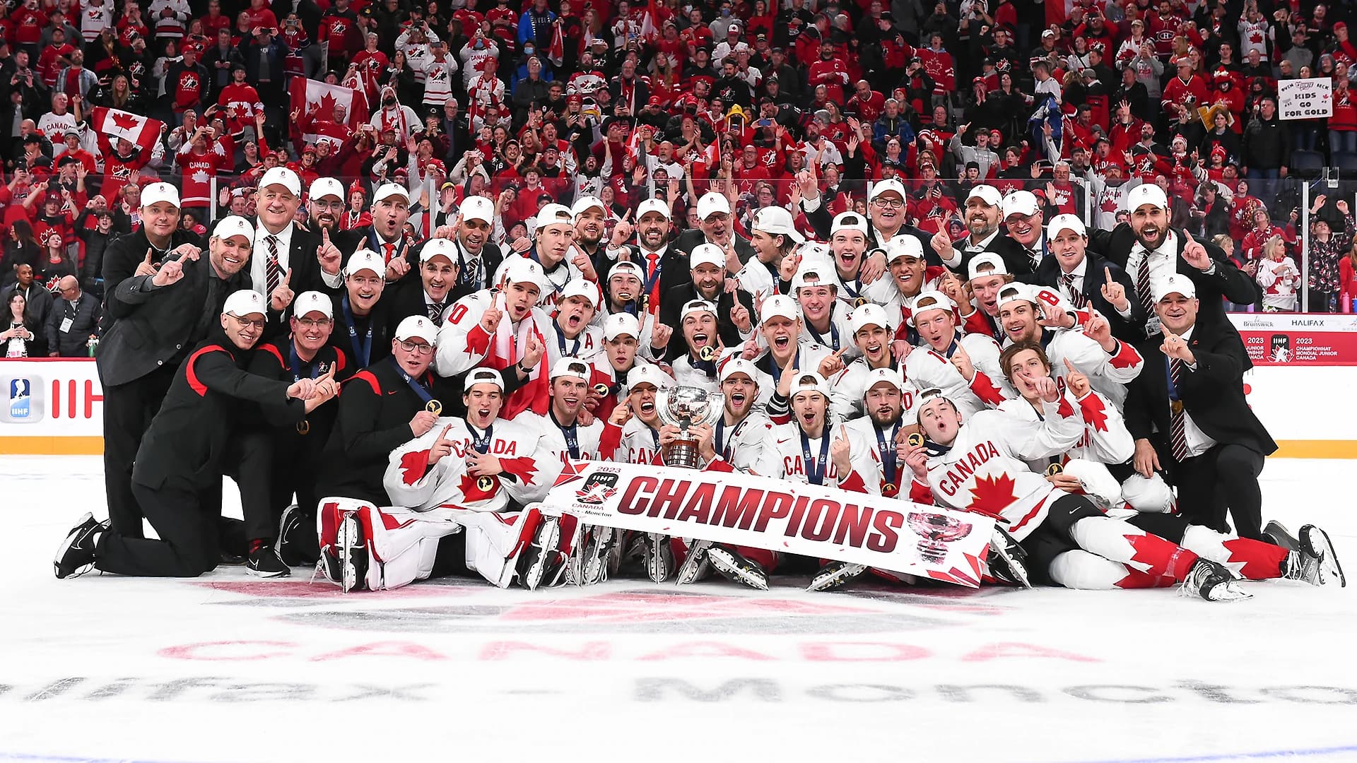 Kanada ist U20-Welmeister - Copyright: Matt Zambonin/IIHF
