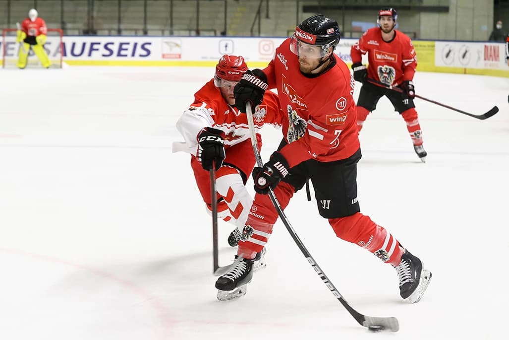 Erik Kirchschläger verstärkt das Nationalteam beim Deutschland Cup - Copyright: GEPA pictures/Christian Walgram