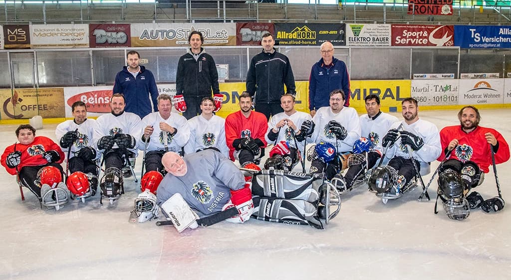 Para-Hockey Mannschaftsfoto 2022_c_Wolfgang Handler