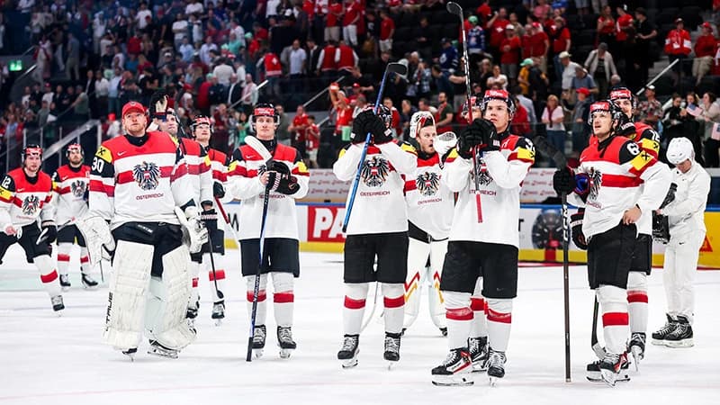 Austria reflect on the 1–4 defeat to the USA after a strong World Championship (Photo: GEPA/Matic Klansek)
