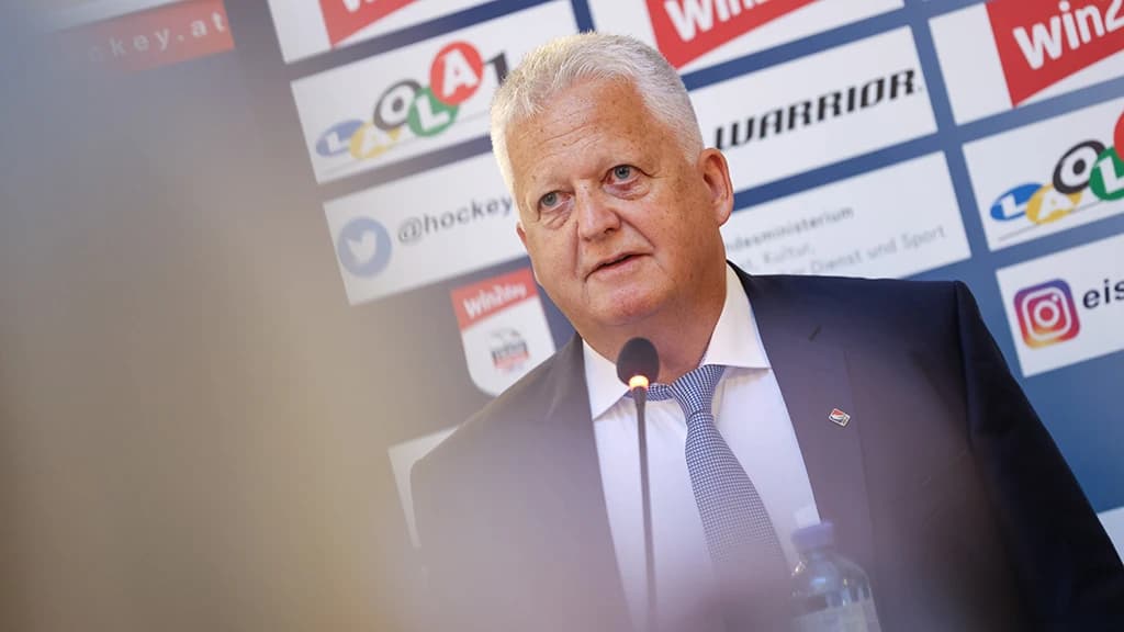 ÖEHV President Dr Klaus Hartmann (Photo: GEPA pictures/Armin Rauthner)